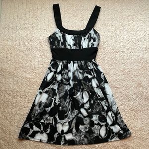 Black and White Casual Dress